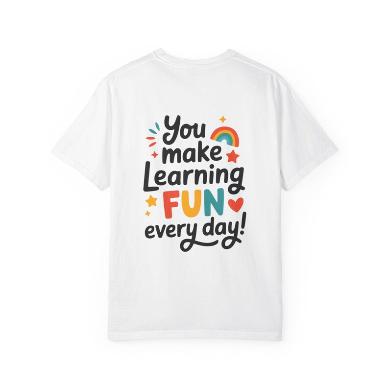 先生Tシャツ | 楽しい教室Tシャツ 画像 3