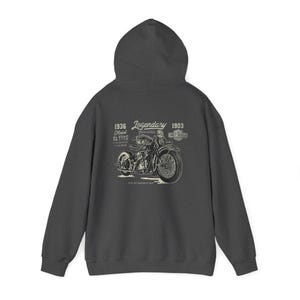 Harley Davidson fans, motorcycle riders, Vintage Motorcycle Hoodie | Harley-Davidson Script Logo image 17