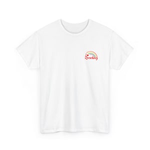 Booked for the Summer Tee | Reading Beach Book Stack Tee image 14