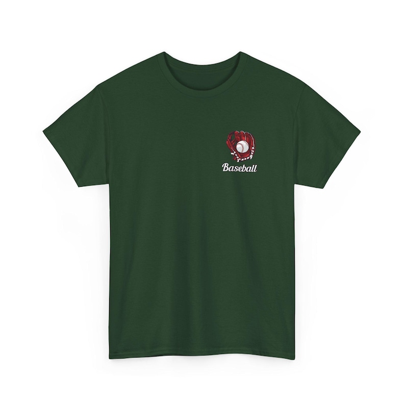 Basebollslagman grafisk t-shirt | Basebollspelare illustration, sporttröja bild 3