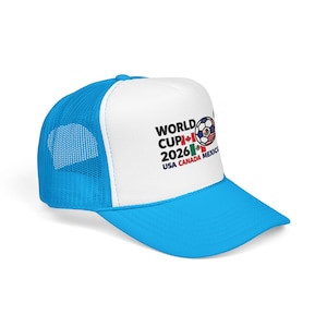 Gorra trucker de espuma con el logo del Mundial de Fútbol 2026 / EE. UU., Canadá, México imagen 3