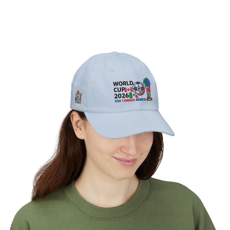World Cup 2026 embroidered cap | USA Canada Mexico soccer tournament image 17