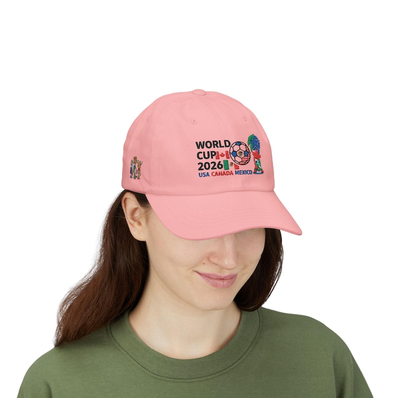 World Cup 2026 embroidered cap | USA Canada Mexico soccer tournament image 18