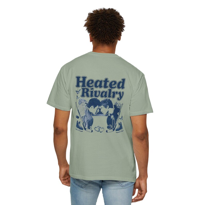 -shirt de rivalité chauffée hors campus | Graphique amour du hockey image 9
