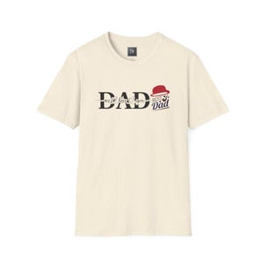 DAD T-Shirt | Happy Father's Day, Vintage Hat Graphic image 10