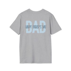 DAD T-Shirt | Happy Father's Day, Vintage Hat Graphic image 5