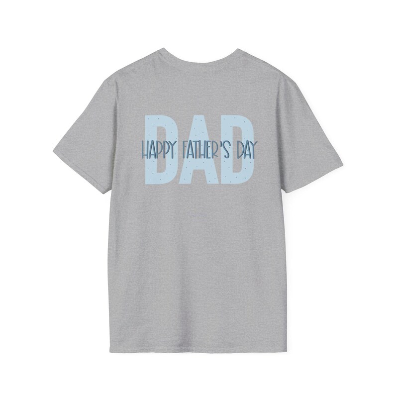 DAD T-Shirt | Happy Father's Day, Vintage Hat Graphic image 5