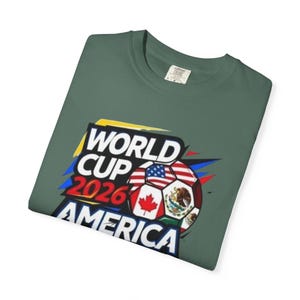 T-shirt WK voetbal 2026 America Soccer Mascottes | Amerikaans voetbalshirt afbeelding 14