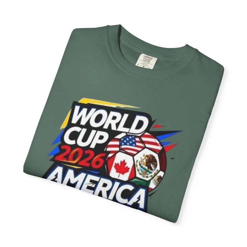 T-shirt WK voetbal 2026 America Soccer Mascottes | Amerikaans voetbalshirt afbeelding 14