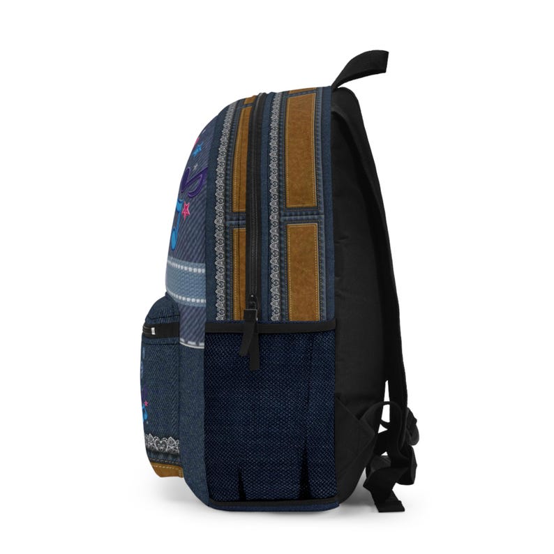 Personalisierter Tanz-Jeansrucksack | Bestickter Kinderrucksack mit Namen Bild 7