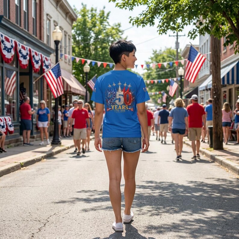 Camiseta deportiva del 250 aniversario de Estados Unidos (1776-2026) imagen 7