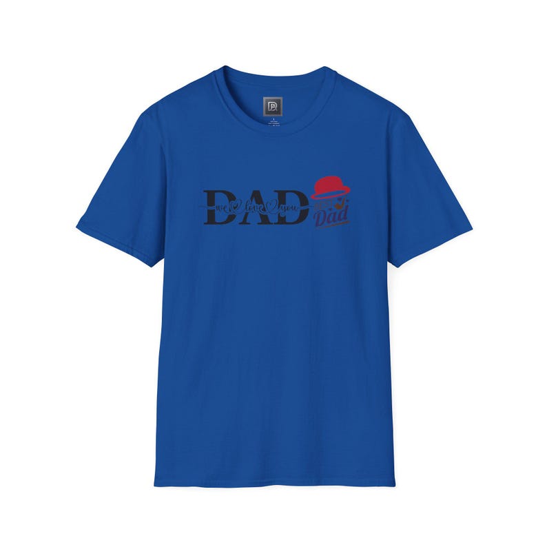 DAD T-Shirt | Happy Father's Day, Vintage Hat Graphic image 8