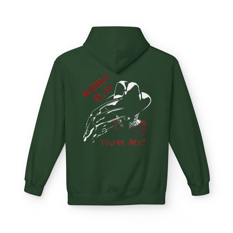 Sweat-shirt Freddy Krueger Cauchemar | Sweat à capuche d'horreur pour Halloween image 17