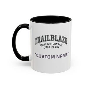 Custom Name Trailblaze 'Forge Your Own Path' Mug | Accent Coffee Mug image 3