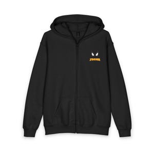 Spider Hoodie met rits voor jongeren | Rode Spider-Man hoodie met rits afbeelding 3