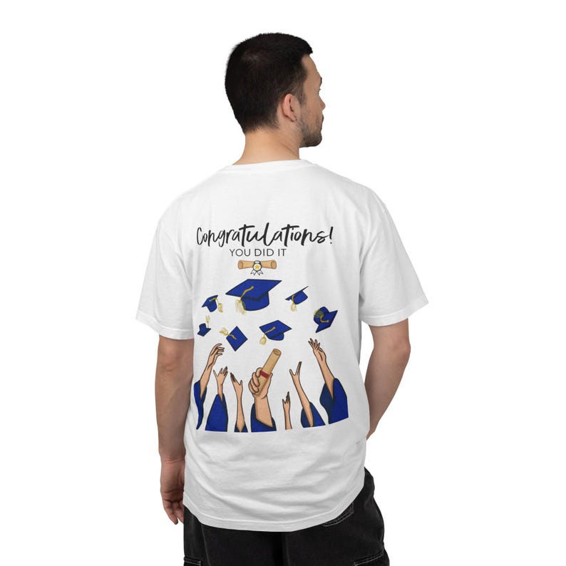 Class of 2026 Graduation 2026 T-Shirt | Congratulations Cap Toss image 8