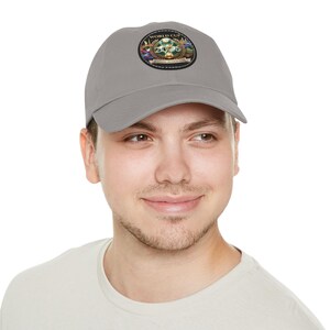 World Cup 2026 Soccer Ball Leather Patch Dad Hat | Round Patch Cap image 18