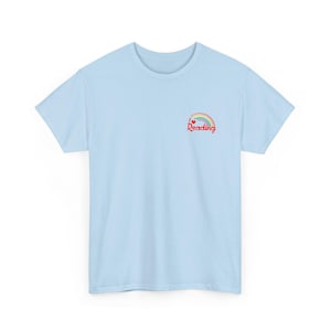 Booked for the Summer Tee | Reading Beach Book Stack Tee image 10