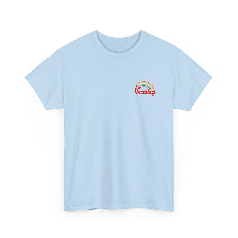 Booked for the Summer Tee | Reading Beach Book Stack Tee image 10