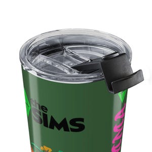 Bicchiere termico personalizzato The Sims Plumbob / Bicchiere da 20 oz per videogiochi immagine 6