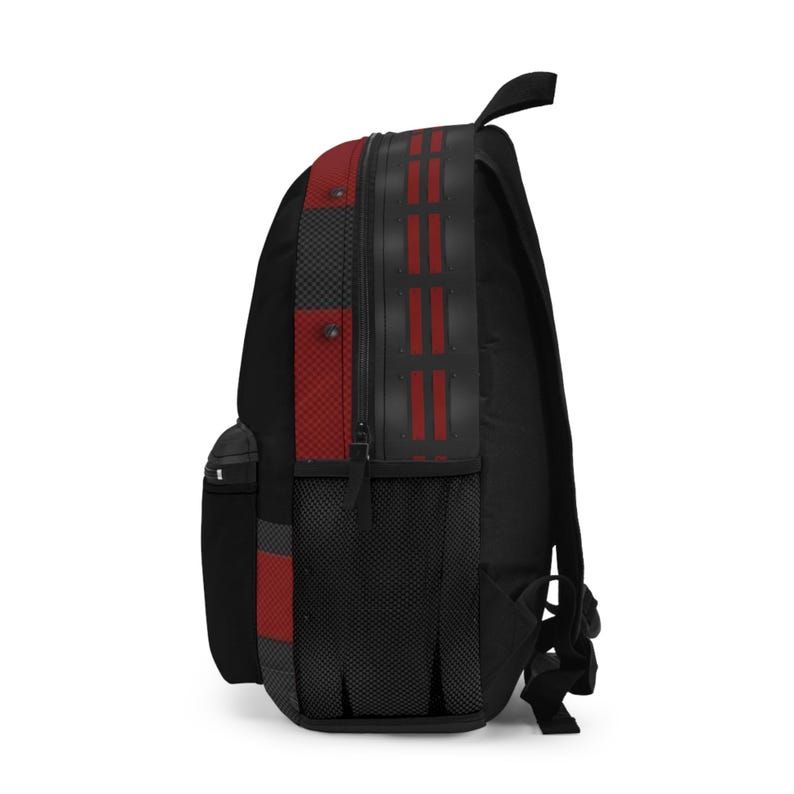 Personalized Vintage Harley Davidson Motorcycle Backpack | Skull Riders Graphic image 3