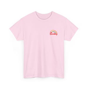 Booked for the Summer Tee | Reading Beach Book Stack Tee image 12