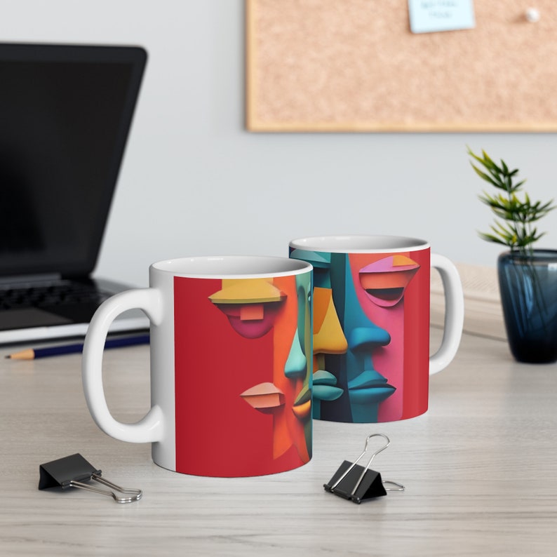 Coffee break,Easygrip mug,Perfect for coffee, tea and hot chocolate,feel free,feel happy,Mug 11oz zdjęcie 5