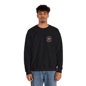 Raiders Skull Motorcycle with Wings Crewneck Sweatshirt | Harley Davidson Style image 13