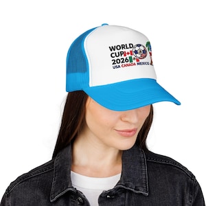 Gorra trucker de espuma con el logo del Mundial de Fútbol 2026 / EE. UU., Canadá, México imagen 15