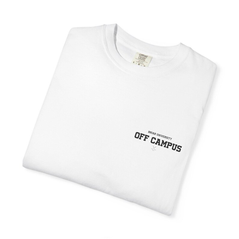 -shirt de rivalité chauffée hors campus | Graphique amour du hockey image 5