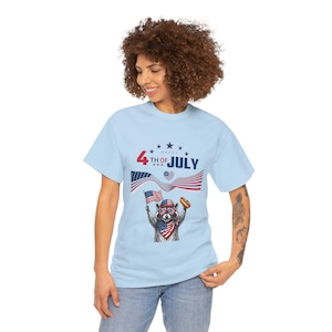 USA 250 Years Patriotic Raccoon 4th of July Tee | American Flag, Fireworks image 15