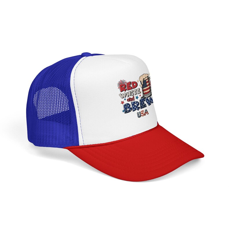 250e anniversaire, casquette de camionneur | USA Bière patriotique, indépendance américaine 1776 image 18