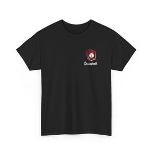 Basebollslagman grafisk t-shirt | Basebollspelare illustration, sporttröja bild 6