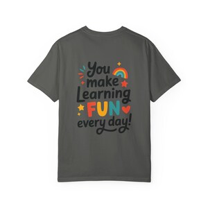 先生Tシャツ | 楽しい教室Tシャツ 画像 5