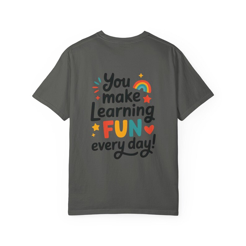 先生Tシャツ | 楽しい教室Tシャツ 画像 5