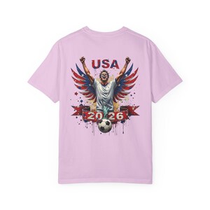 T-shirt WK voetbal 2026 America Soccer Mascottes | Amerikaans voetbalshirt afbeelding 7