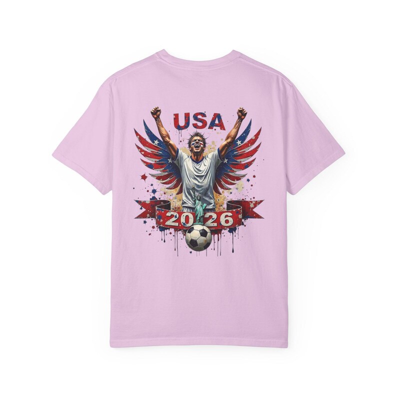 T-shirt WK voetbal 2026 America Soccer Mascottes | Amerikaans voetbalshirt afbeelding 7