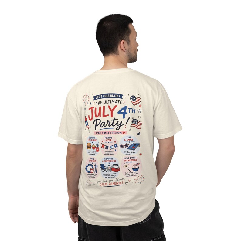250th Anniversary Statue of Liberty American Flag T-shirt | July 4th Celebration image 17