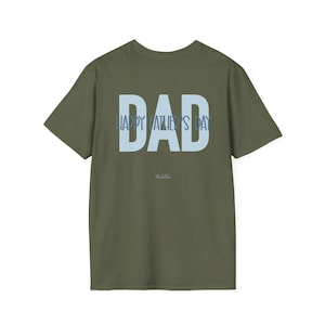 DAD T-Shirt | Happy Father's Day, Vintage Hat Graphic image 6
