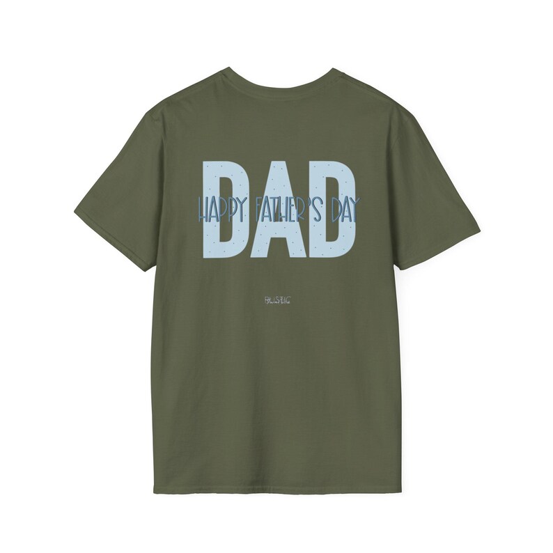 DAD T-Shirt | Happy Father's Day, Vintage Hat Graphic image 6