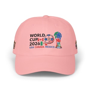 World Cup 2026 embroidered cap | USA Canada Mexico soccer tournament image 9