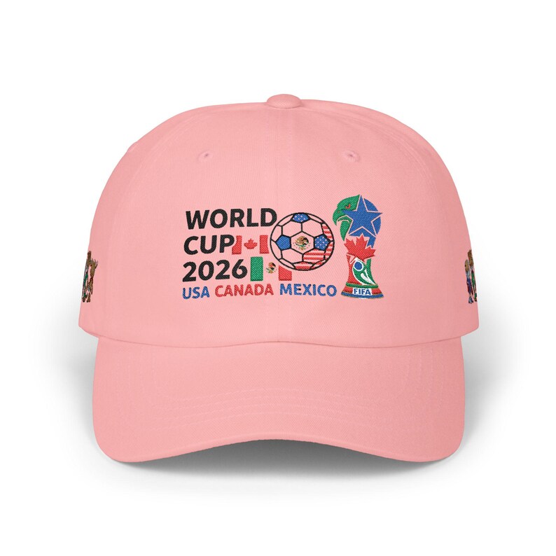 World Cup 2026 embroidered cap | USA Canada Mexico soccer tournament image 9