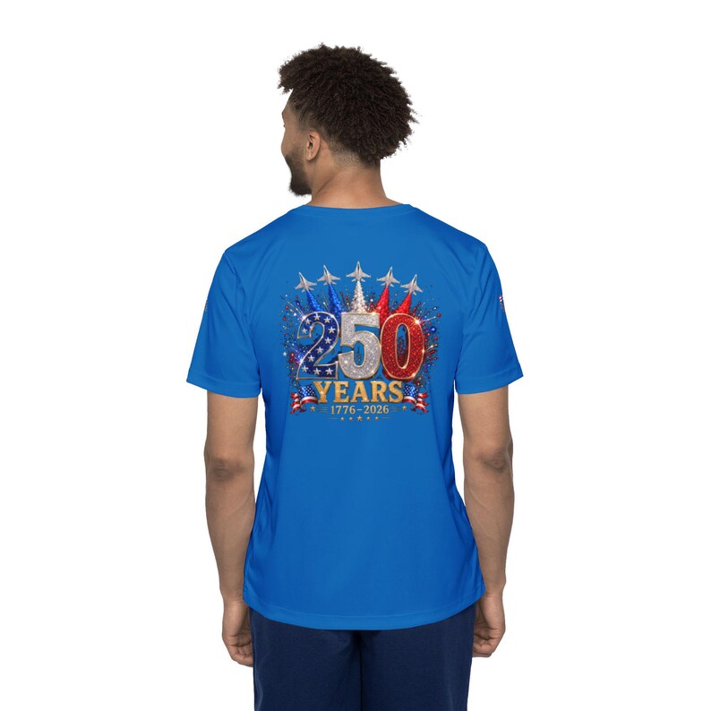 Camiseta deportiva del 250 aniversario de Estados Unidos (1776-2026) imagen 9