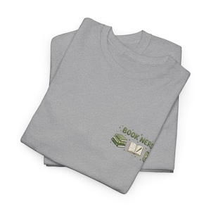 Book Lover,Bookish Rainy Day And Coffee Tee | 'Book Nerd' reading design image 18