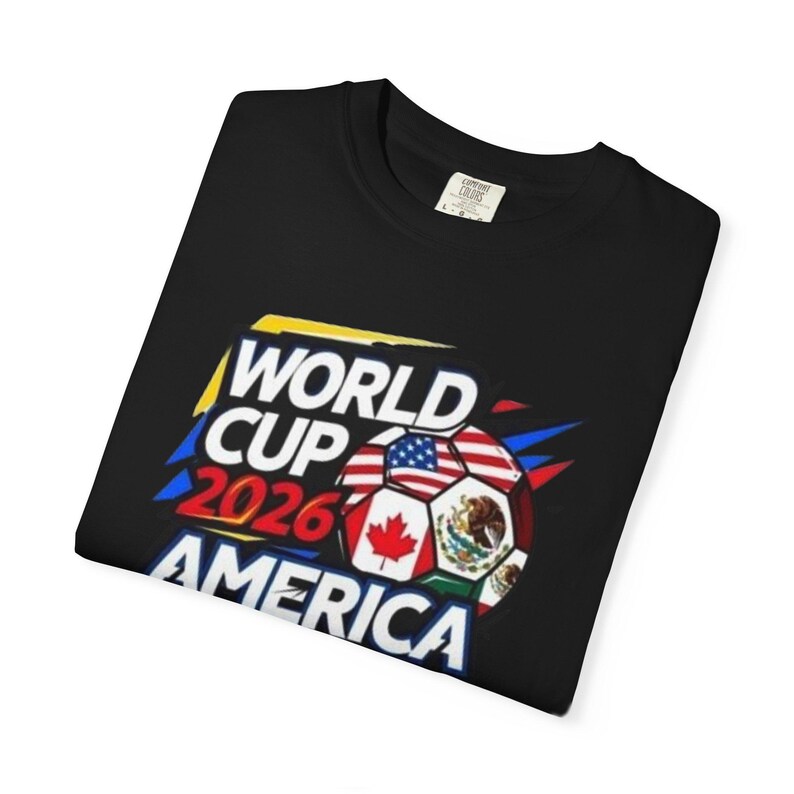 T-shirt WK voetbal 2026 America Soccer Mascottes | Amerikaans voetbalshirt afbeelding 12