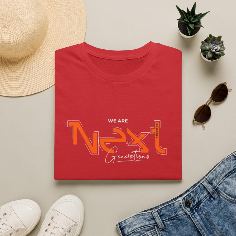 Motivational Graphic Tee | We Are Next Generations T-Shirt image 13