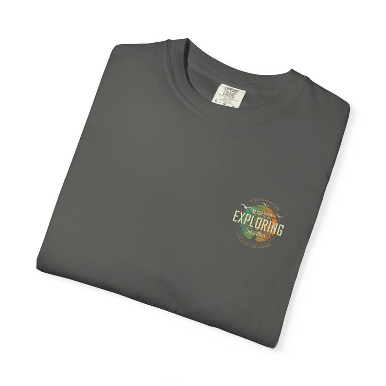 Road Trip Grafisk T-shirt | Vintage Kamerakollage, Tryck Baktill bild 19