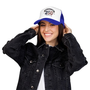 Casquette trucker 250e 250e anniversaire des États-Unis | 1776-2026 Chapeau patriotique en mousse image 19