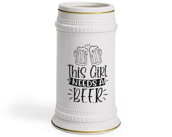 Kufel do piwa w indywidualnym projekcie