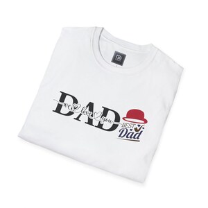 DAD T-Shirt | Happy Father's Day, Vintage Hat Graphic image 12